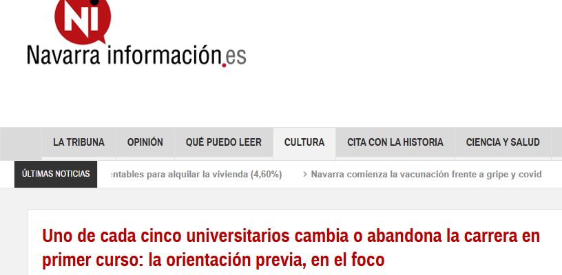 Uno de cada cinco universitarios cambia o abandona la carrera en primer curso: la orientación previa, en el foco